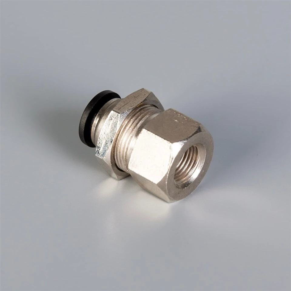Female Bulkhead Connector Pneumatic Push-in Fitting suppliers